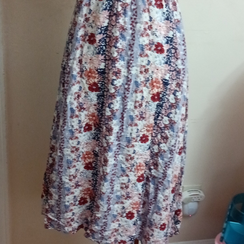 Jessica Simpson Women's Sleeveless Floral Flowy Dress sz S - Picture 4 of 8